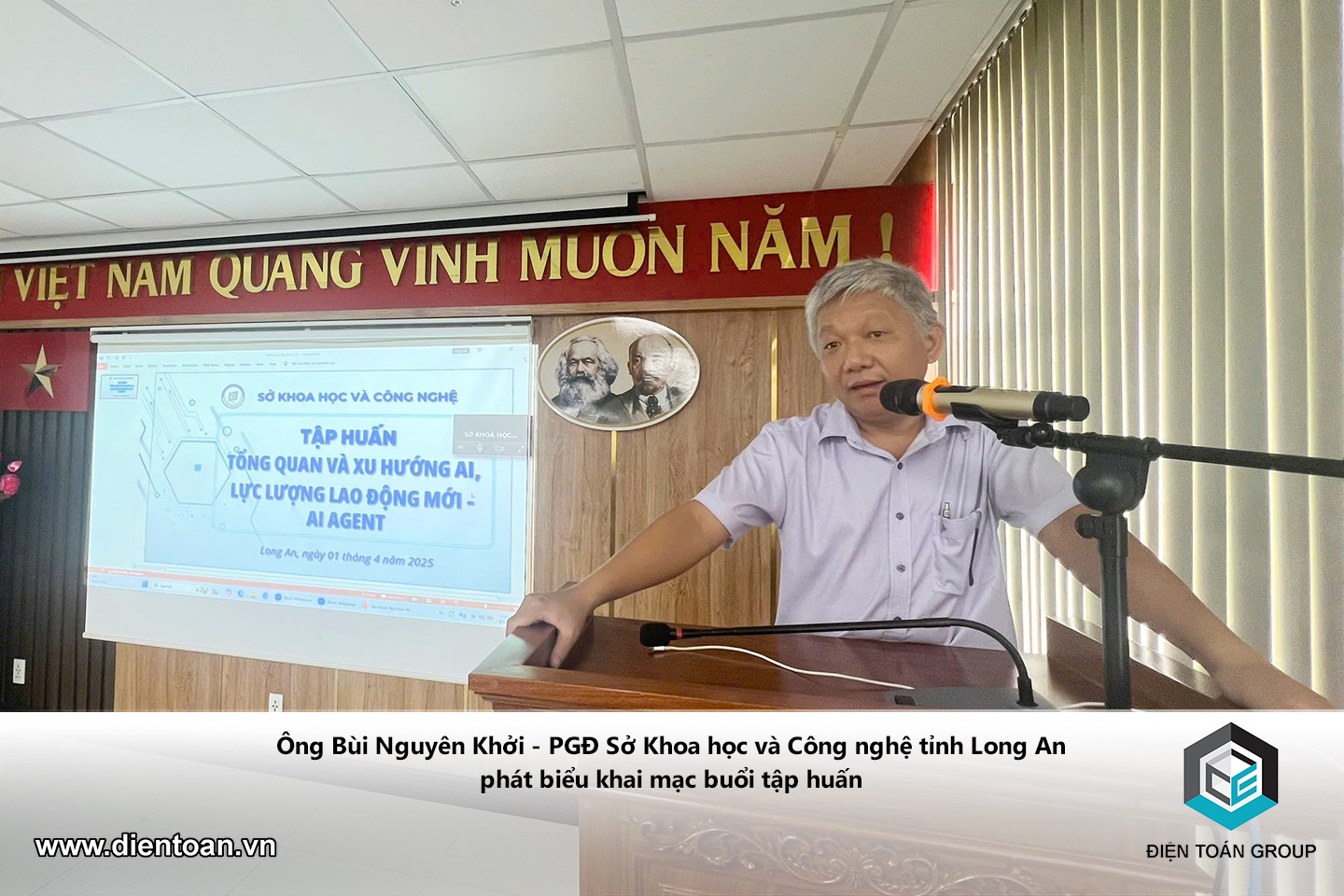 -Sở Khoa học và Công nghệ tỉnh Long An tập huấn về AI và Lực lượng Lao động mới - AI Agent